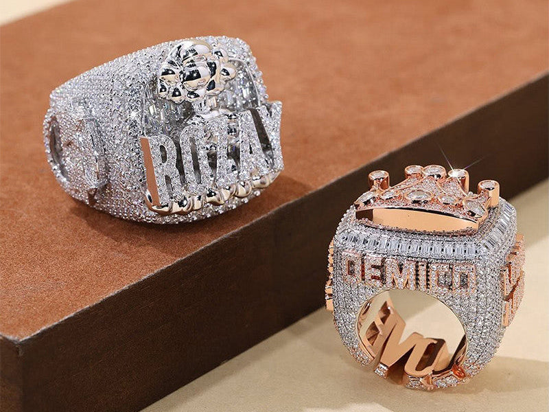 Elevate Your Style Game with Hood Champ's Championship Rings: A Fusion of Hip Hop Jewelry and Iced Out Trends