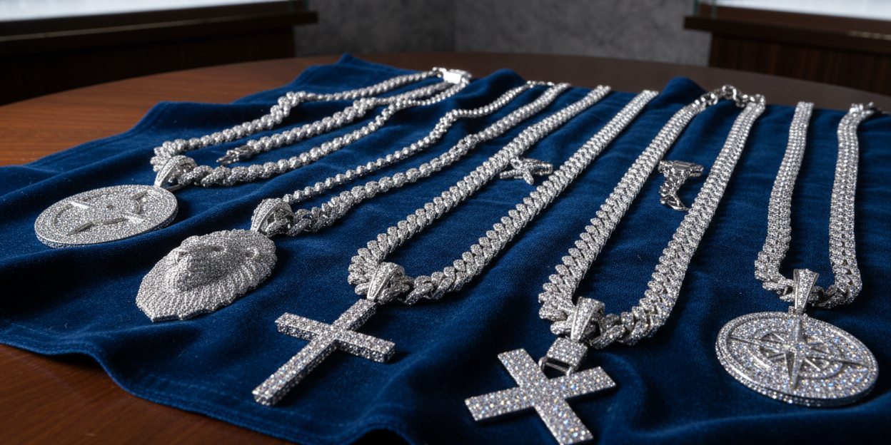 Trending Now: Transform Your Look with Iced Out Chains and Pendants