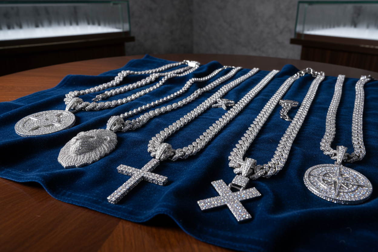 Trending Now: Transform Your Look with Iced Out Chains and Pendants