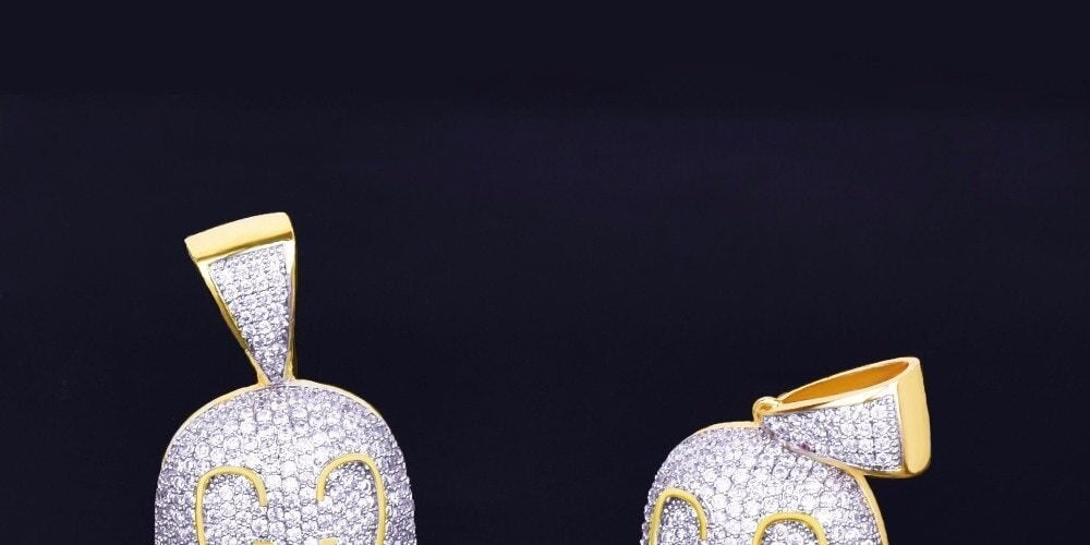 Gold Hip Hop Pendants