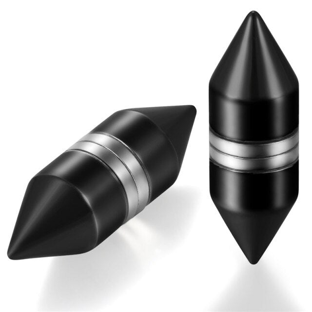 Stainless Steel Plug Magnet Magnetic Pointed Plug No Piercing Earrings