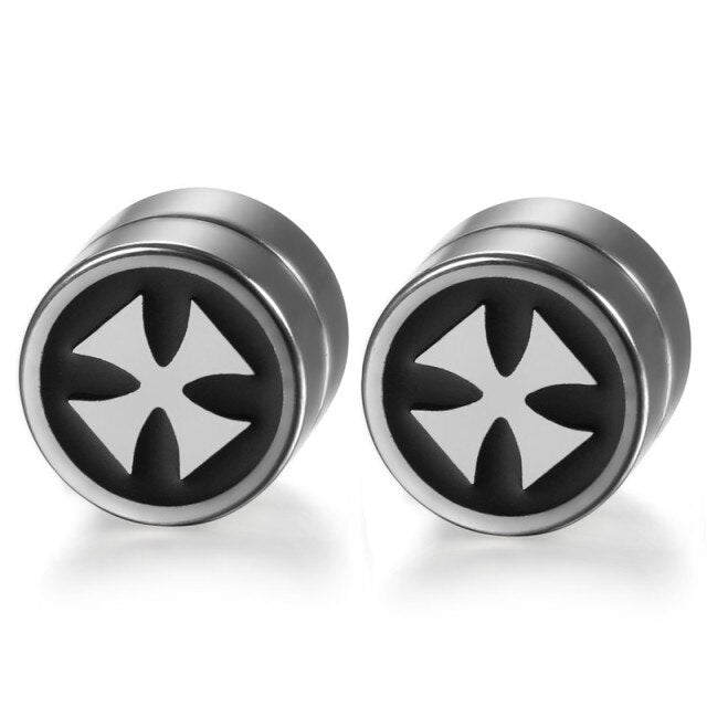 Mens High Quality Magnetic Chopper Style Magnet Street Wear Earrings