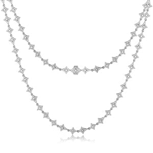 Genuine VVS Lab Diamond Super Star 925 Sterling Silver Chain Necklace Bracelets