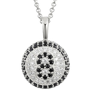 Pool Billiards Genuine VVS Diamond Sterling Silver 8 Ball Hip Hop Chain Necklace