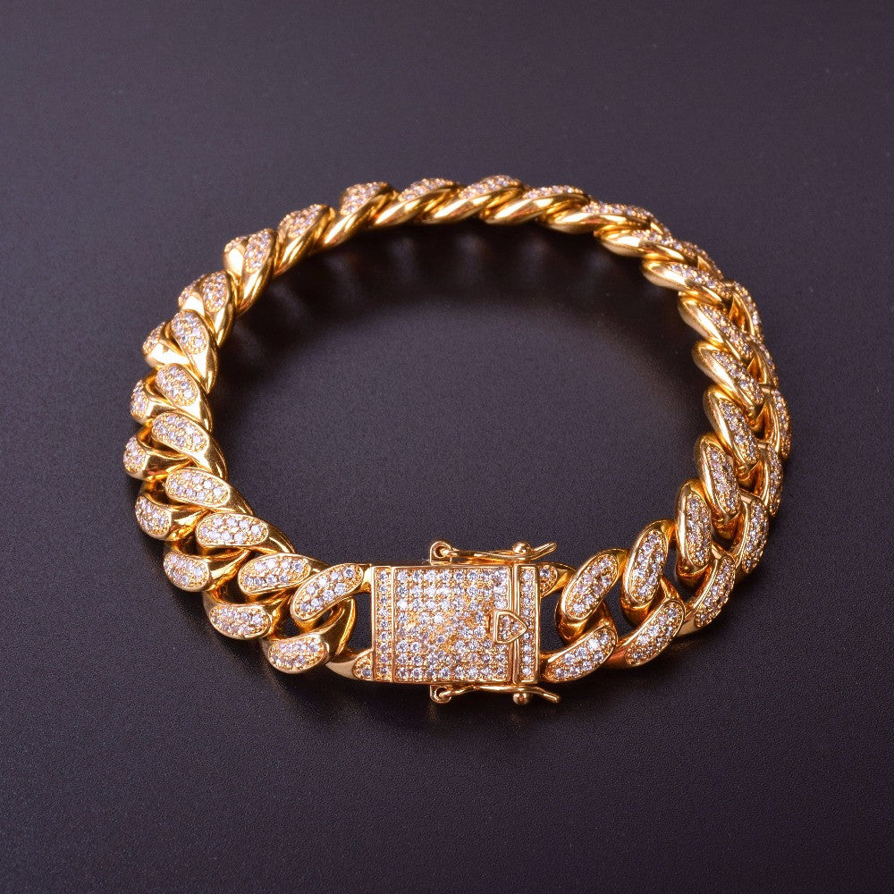14MM Mens Curb Cuban Link