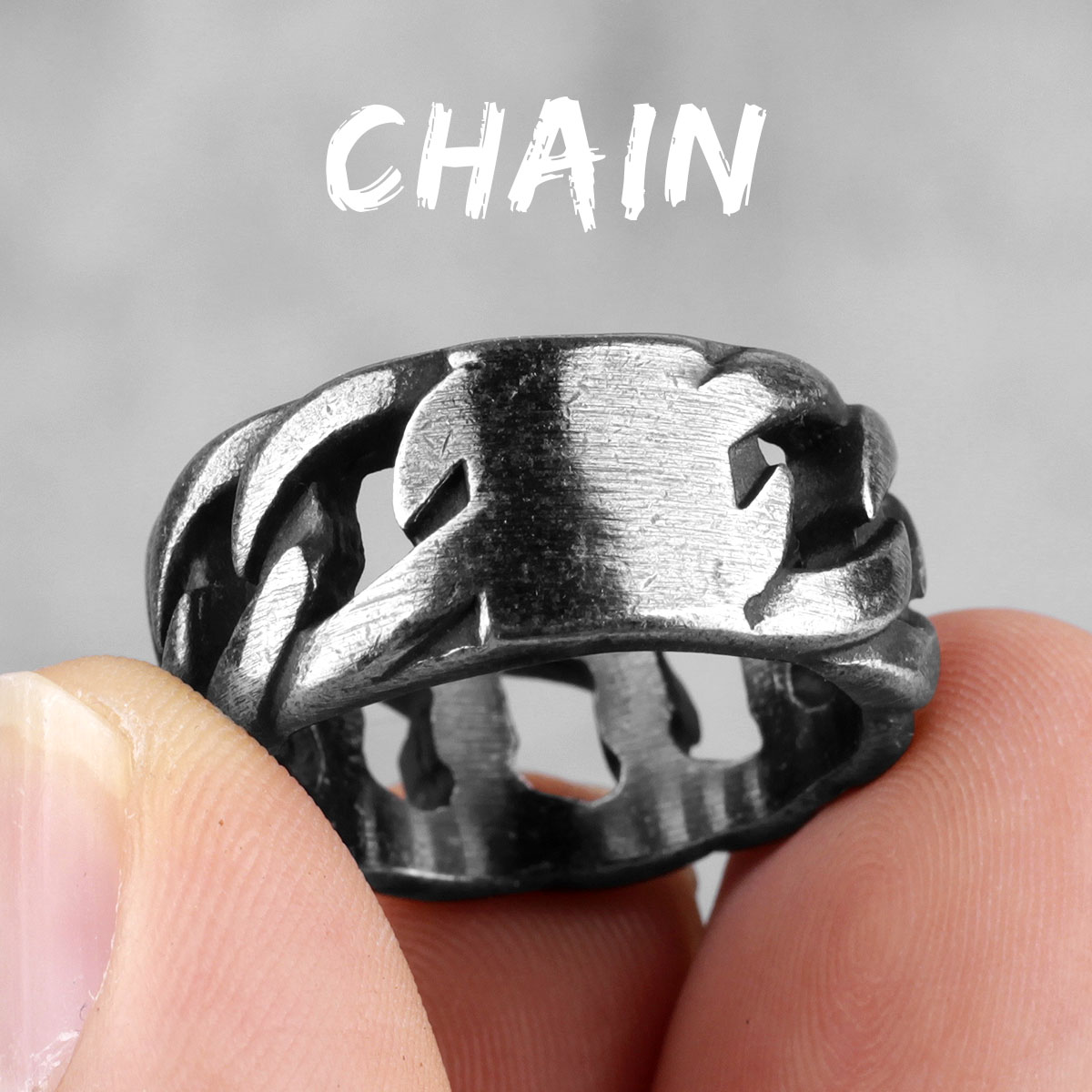 Retro Assortment Rings | Gold Silver Black No Fade Stainless Steel Men's Street Wear Rings