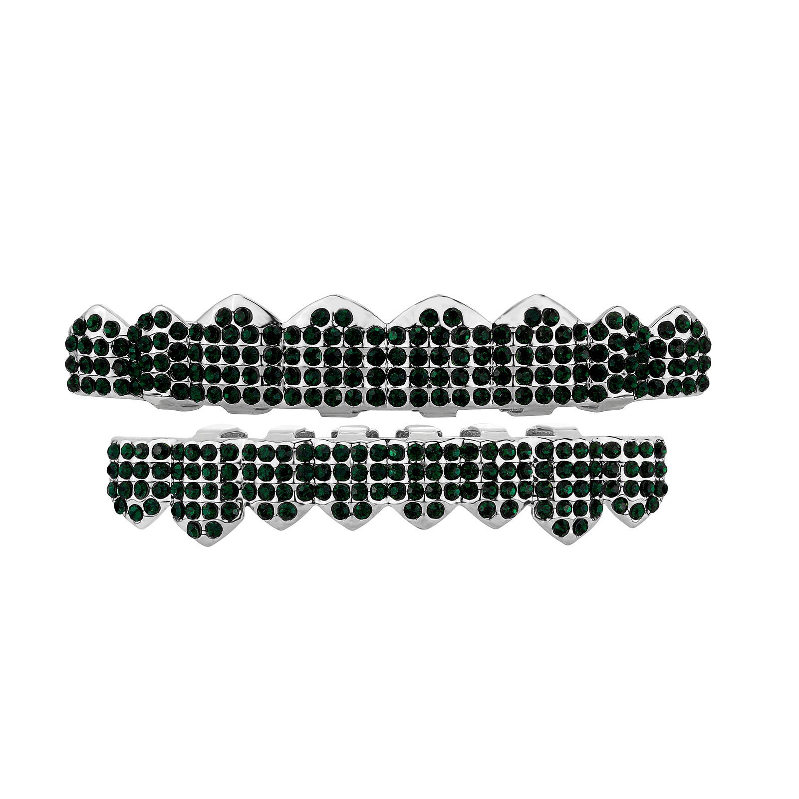 Iced CityScape | VVS Diamond CZ Colorful Stone Mouth Teeth Tooth Hip Hop Grillz