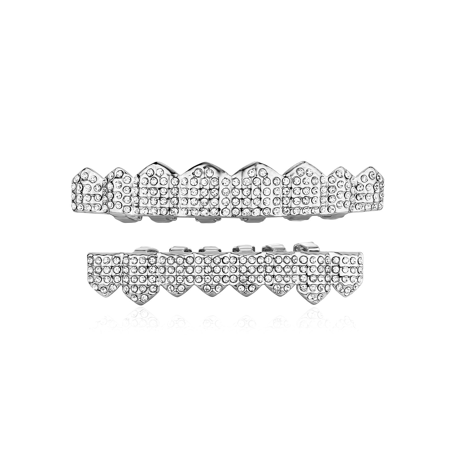 Iced CityScape | VVS Diamond CZ Colorful Stone Mouth Teeth Tooth Hip Hop Grillz