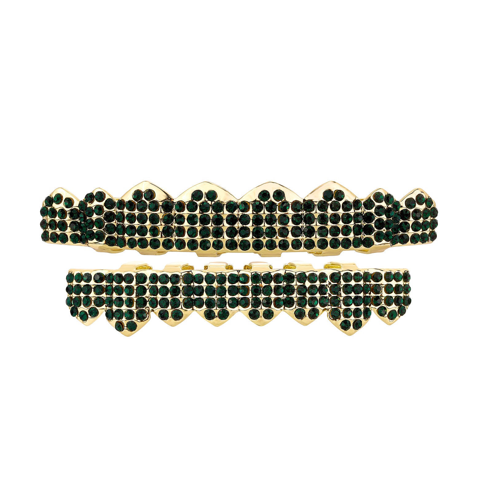 Iced CityScape | VVS Diamond CZ Colorful Stone Mouth Teeth Tooth Hip Hop Grillz