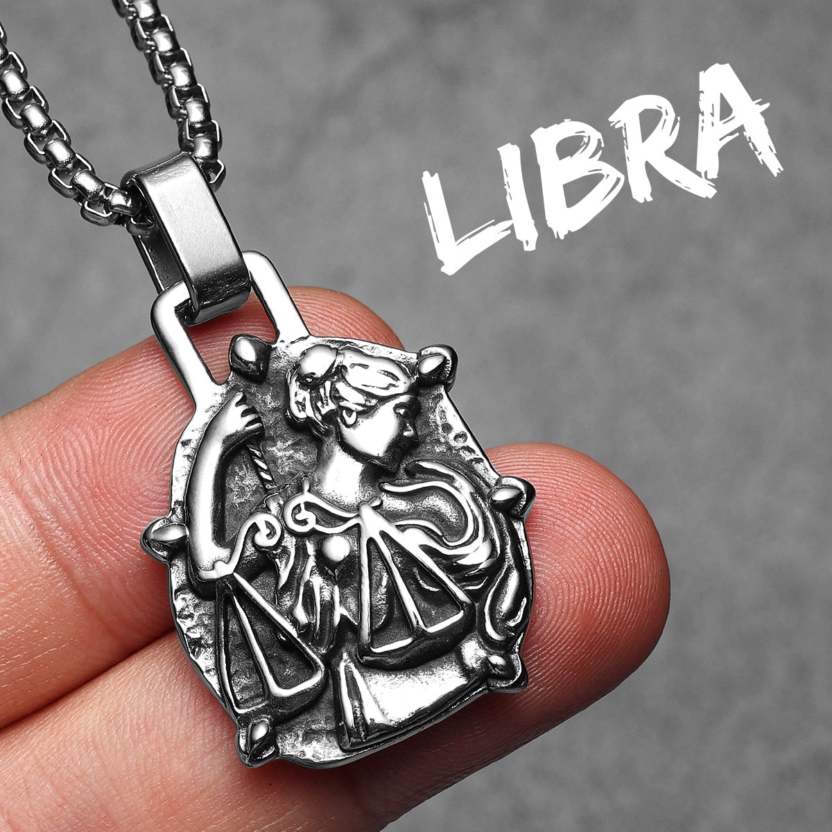 12 Constellations | 316L No Fade Stainless Steel Zodiac Sign Astrological Street Wear Pendants
