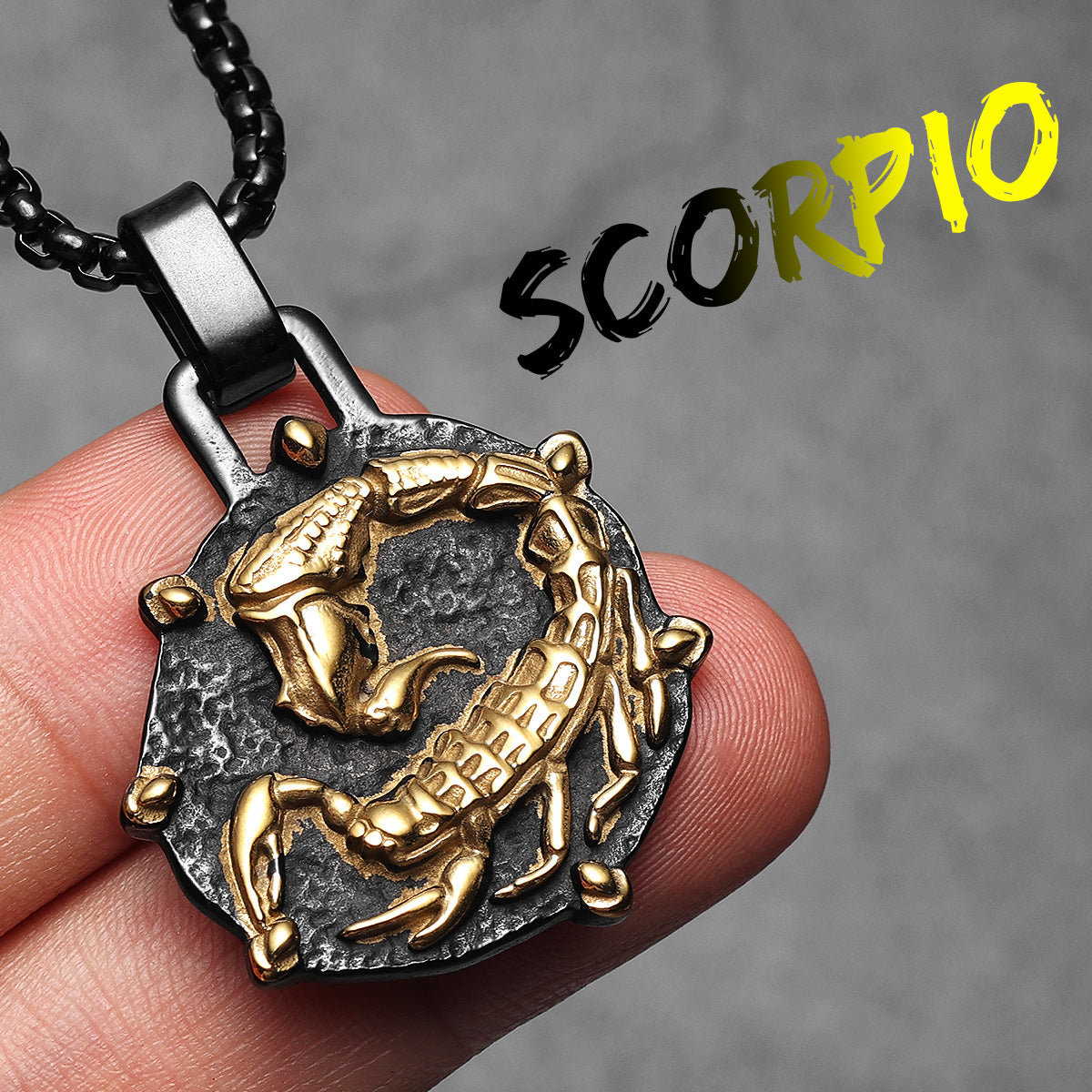 12 Constellations | 316L No Fade Stainless Steel Zodiac Sign Astrological Street Wear Pendants