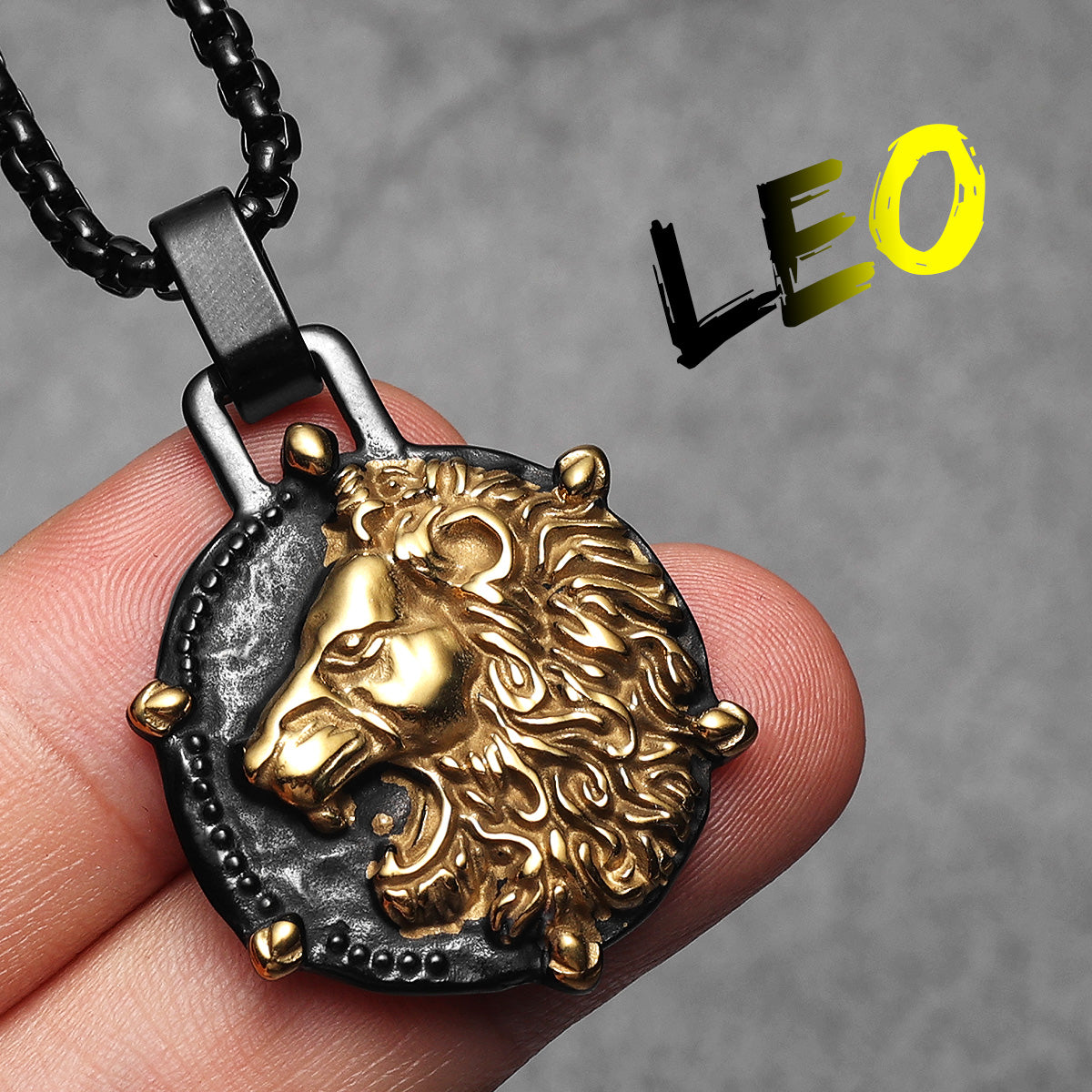 12 Constellations | 316L No Fade Stainless Steel Zodiac Sign Astrological Street Wear Pendants