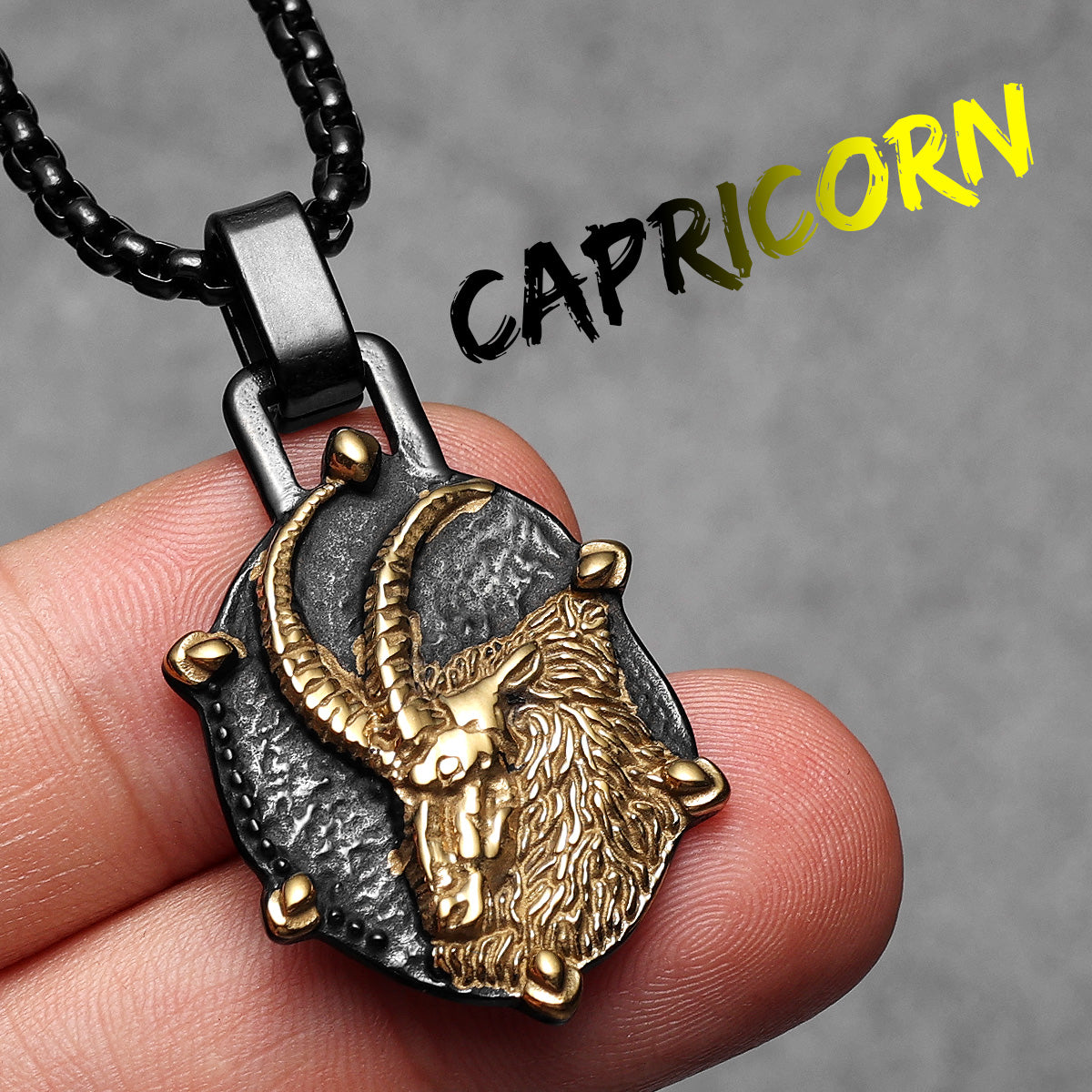 12 Constellations | 316L No Fade Stainless Steel Zodiac Sign Astrological Street Wear Pendants