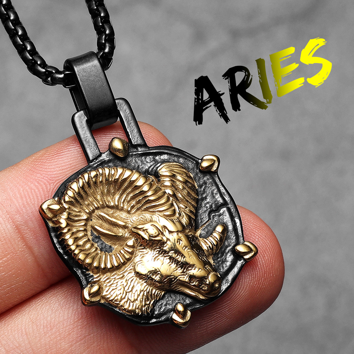 12 Constellations | 316L No Fade Stainless Steel Zodiac Sign Astrological Street Wear Pendants