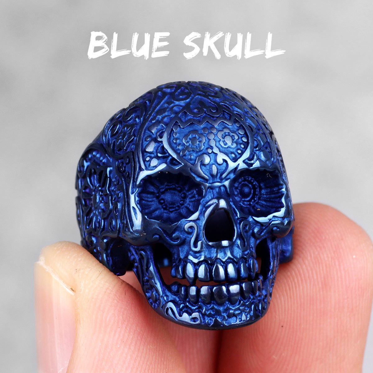 Skull Head Collection | Stainless Steel Wicked Skulls 316L No Fade Bike Skull Rings