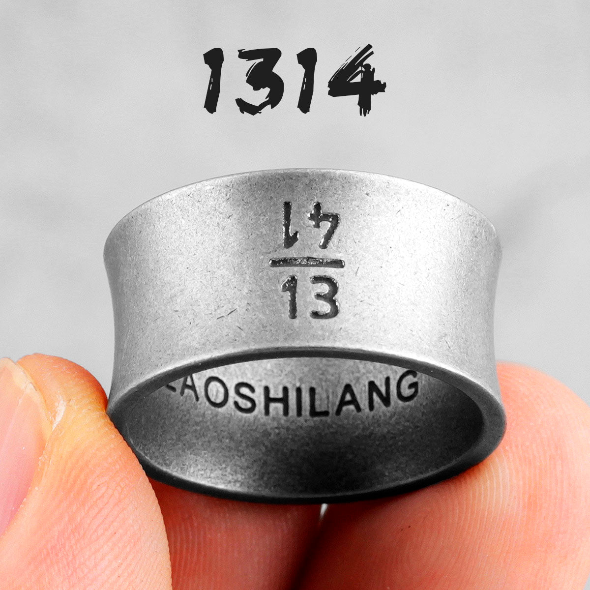 1314 Forever | Stainless Steel Lovers Couple No Fade Street Style Rings