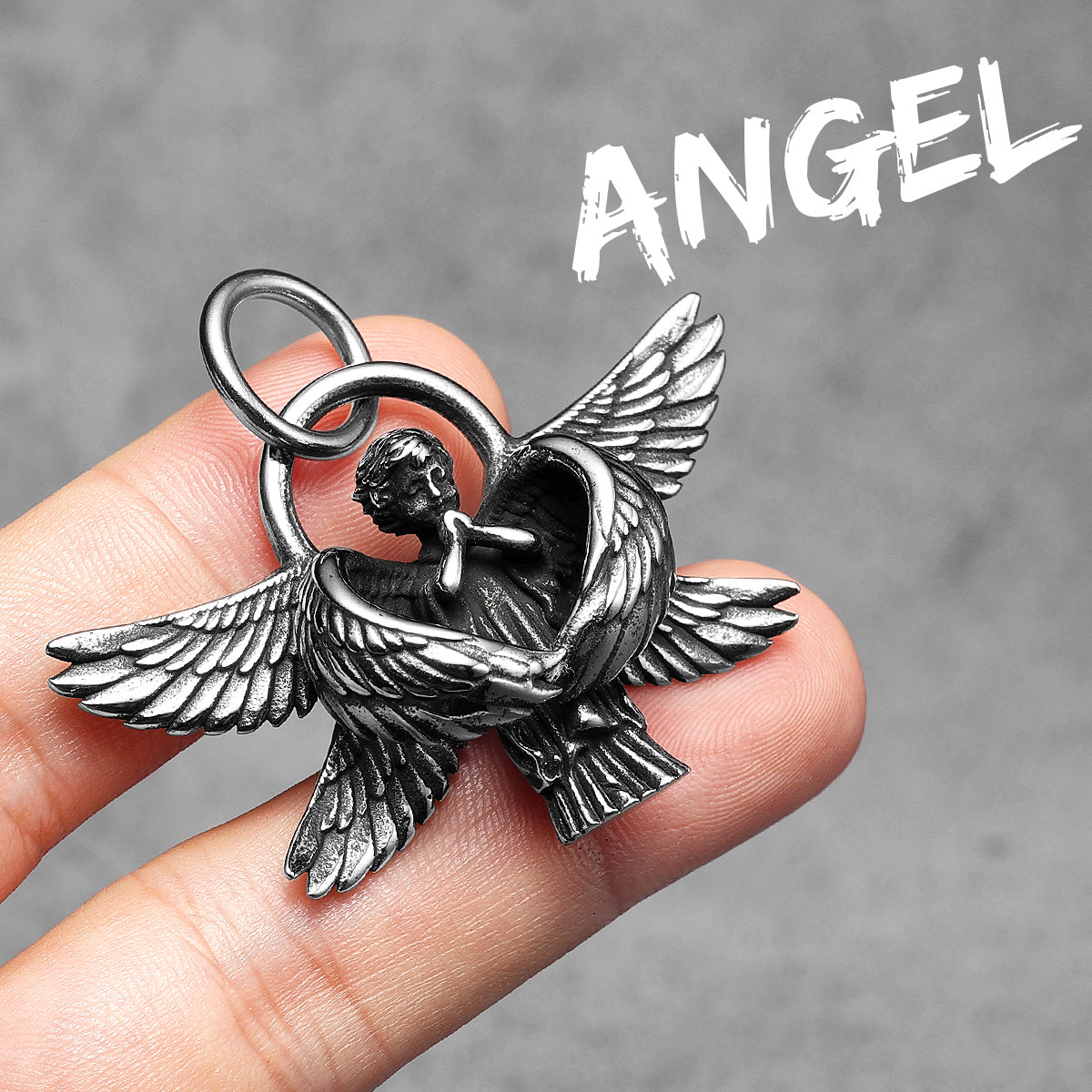 Angels Wings Collection | 316L No Fade Stainless Steel Wings of Angels Pendants