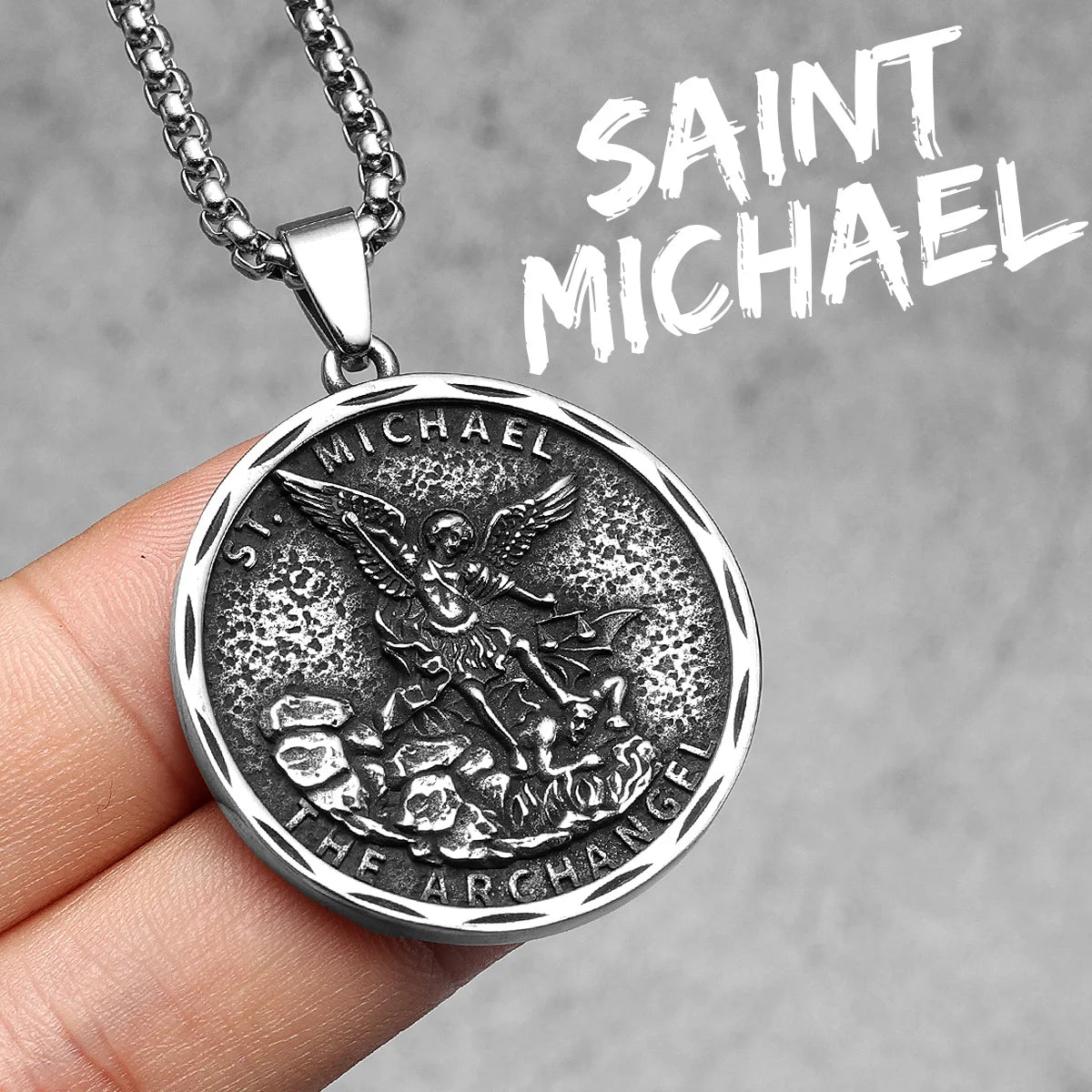 Jesus Collection ll | 14k Gold Over Solid Stainless Steel Angel Jesus Cross Pendants