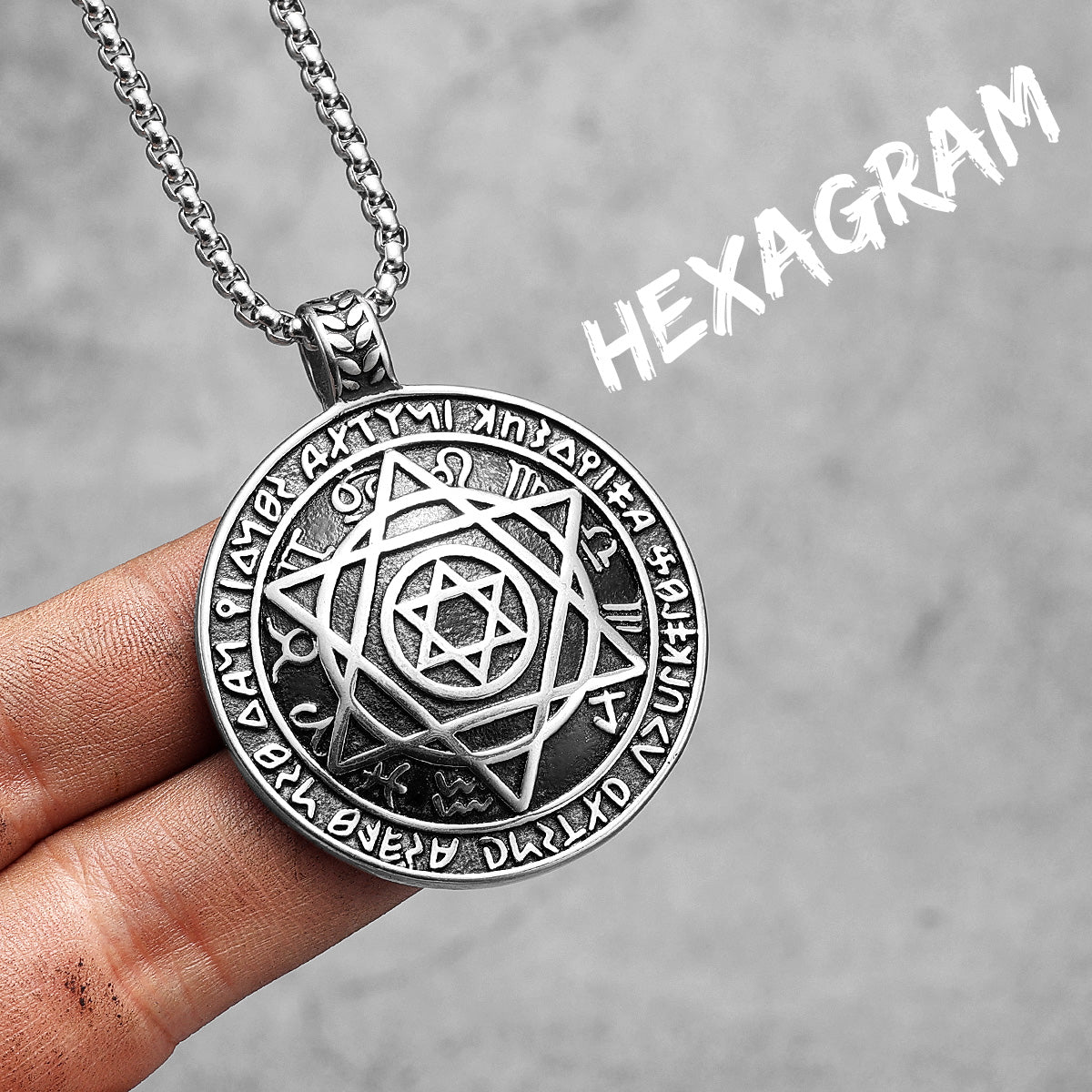 Hexagram | Judaism Star of David 14k Gold No Fade Stainless Steel Street Style Pendant