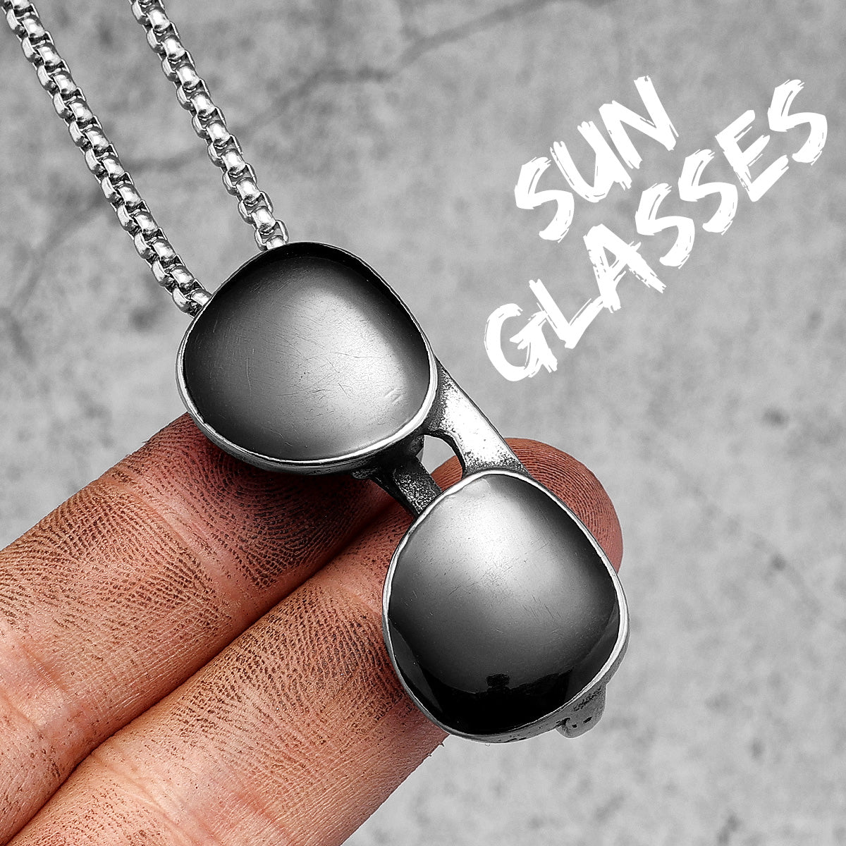 Maverick | 316L No Fade Stainless Steel Unique Designer Pendant Chain Necklace