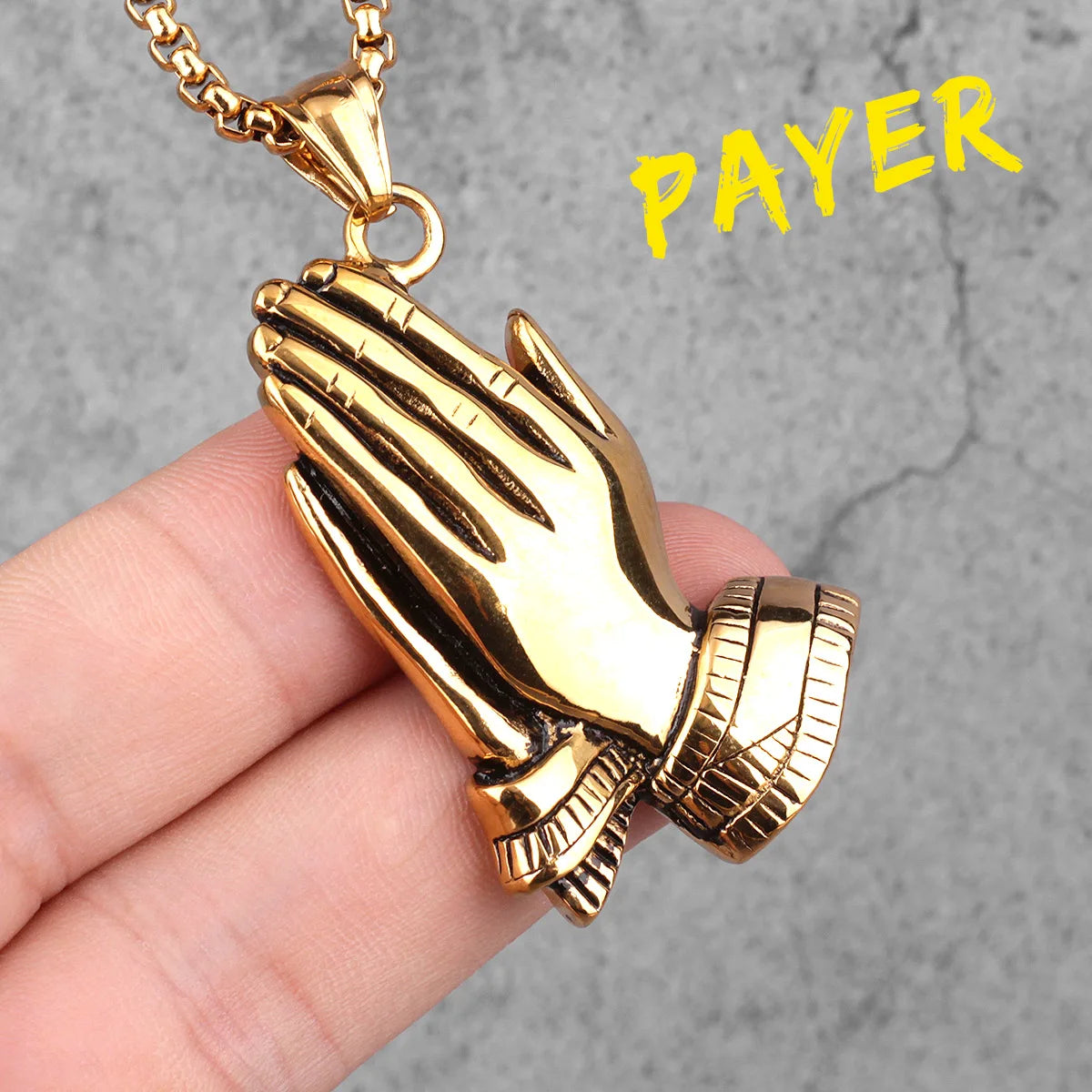 Prayer Changes Things | 316L No Fade Stainless Steel Hip Hop Cross Pendant Collection