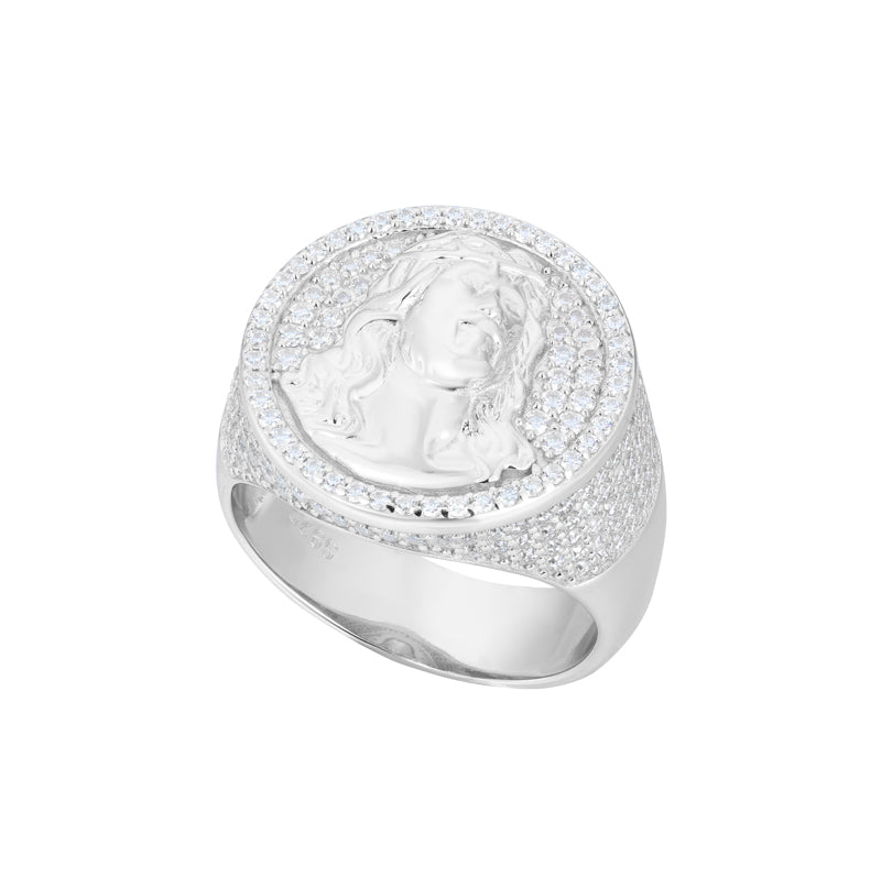 Jesus the Don | Genuine Moissanite Diamond Sterling Silver Jesus Rings