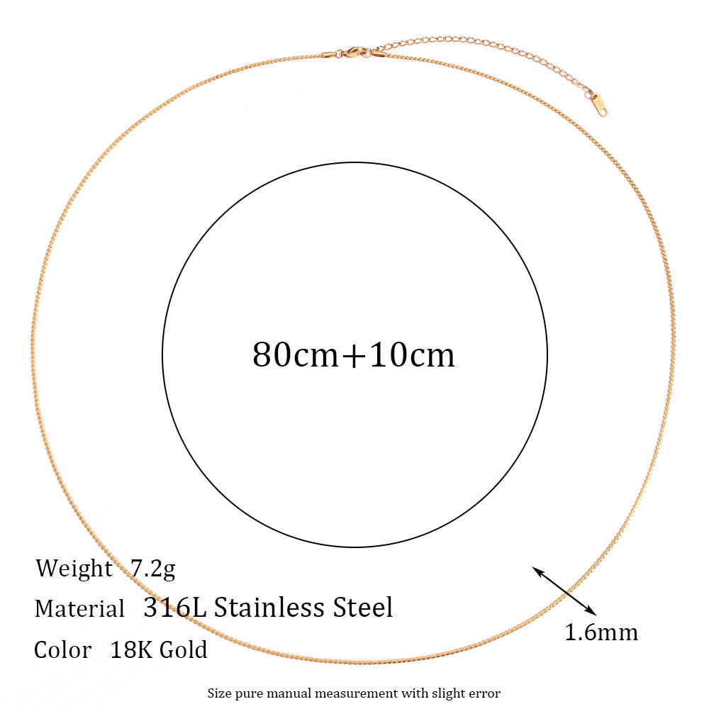 Street Style Summer Beach 18k Gold Waterproof Belly Body Waist Chain