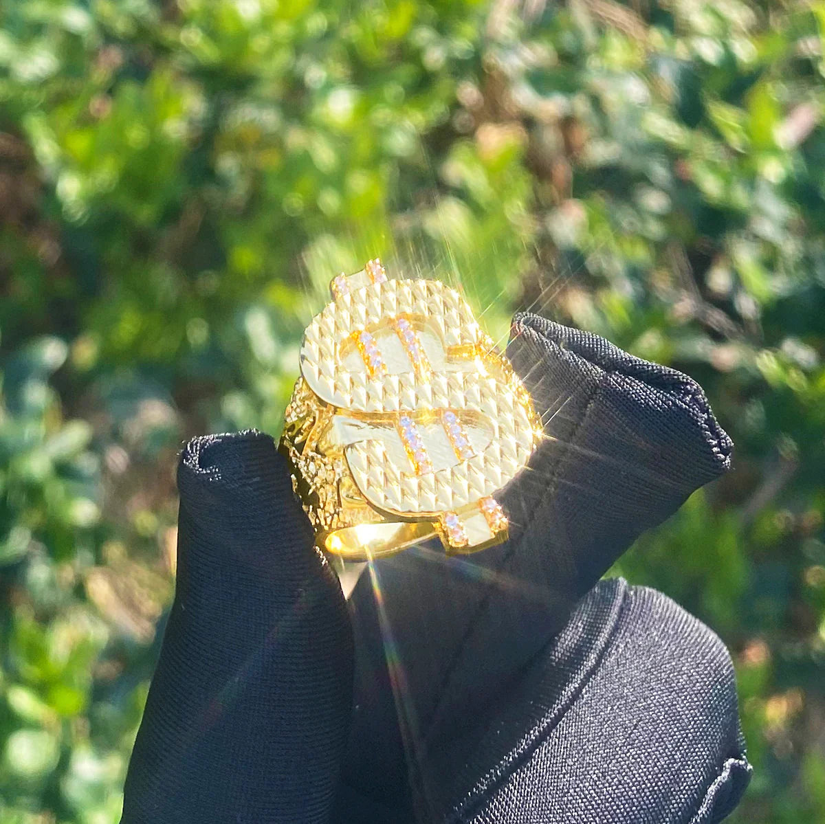 Boss Dollars | 5AA+ Luxury VVS Diamond CZ Hip Hop Dollar Sign Rings