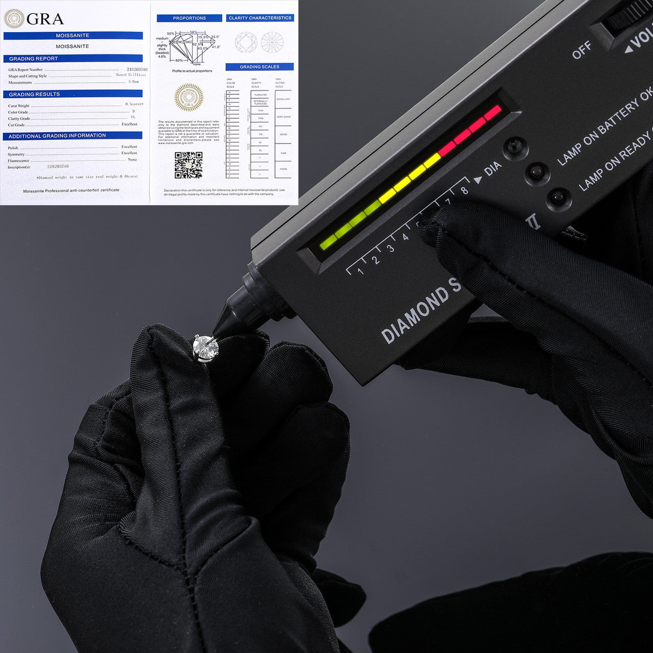 9mm Solid Sterling Silver Genuine VVS Lab Diamond Hip Hop Blinged Out Earrings