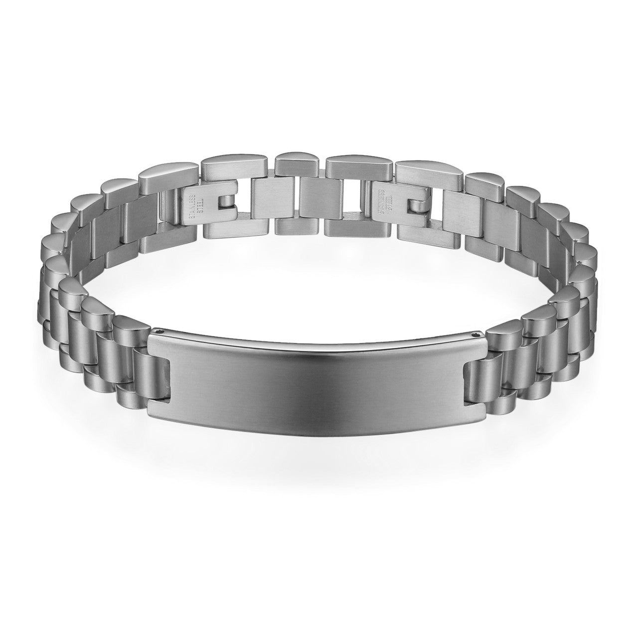 High Quality Couples 2 Piece No Fade Stainless Steel Classic Bracelet Jewelry Sets