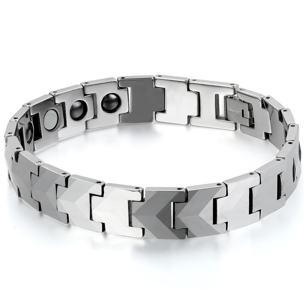 Watch Bracelet Style Magnetic Stone No Fade Tungsten Carbide Street Wear Casual Bracelets