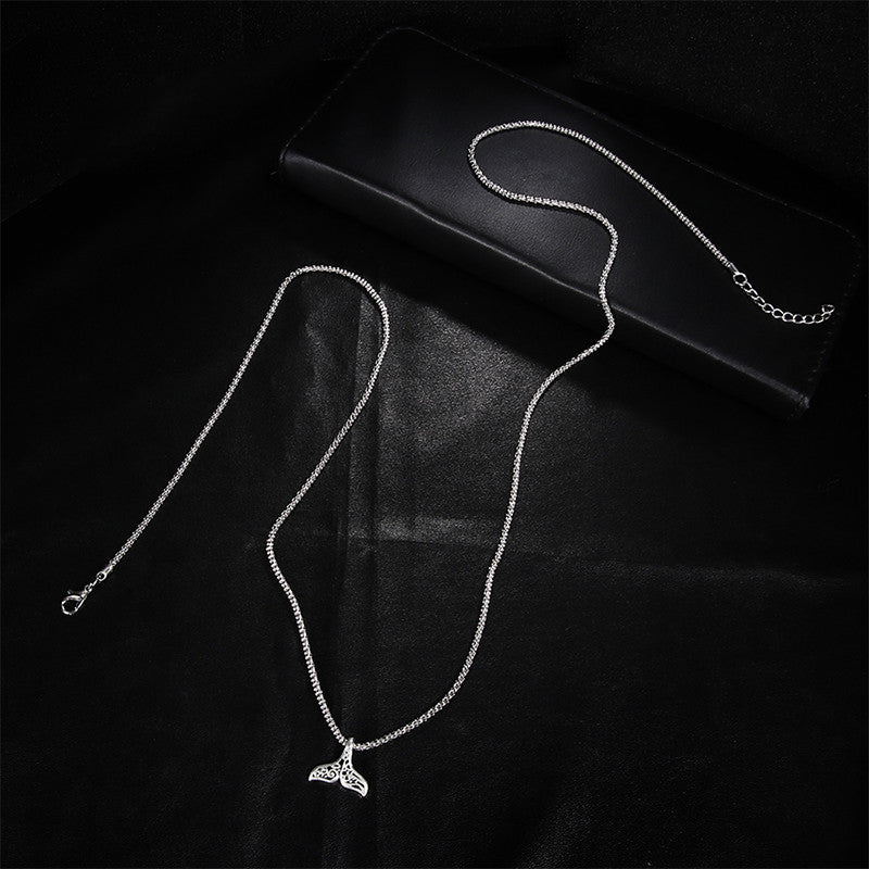 Ladies Boho Mermaid Fishtail Body Belly Chain Necklace