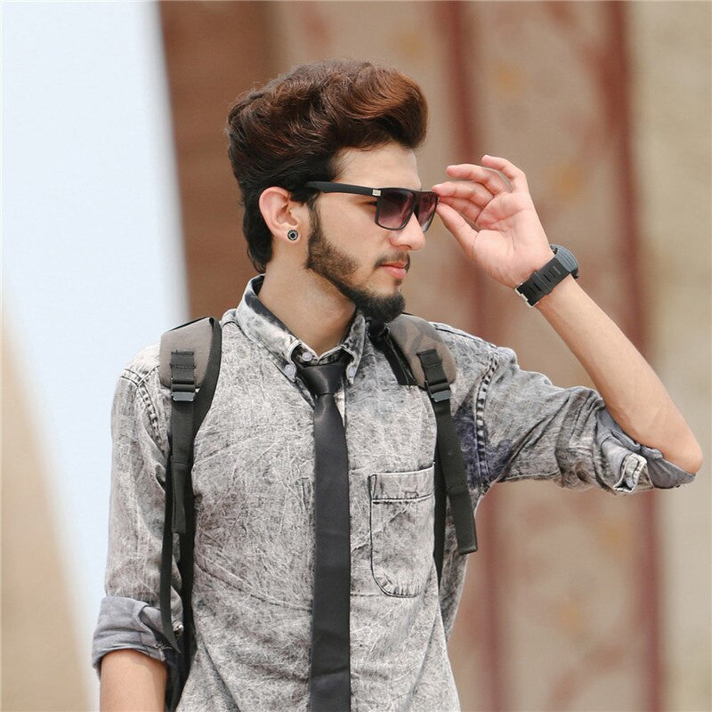 Mens Magnetic No Fade Stainless Steel Circle Designer Magnet No Pierce Earrings