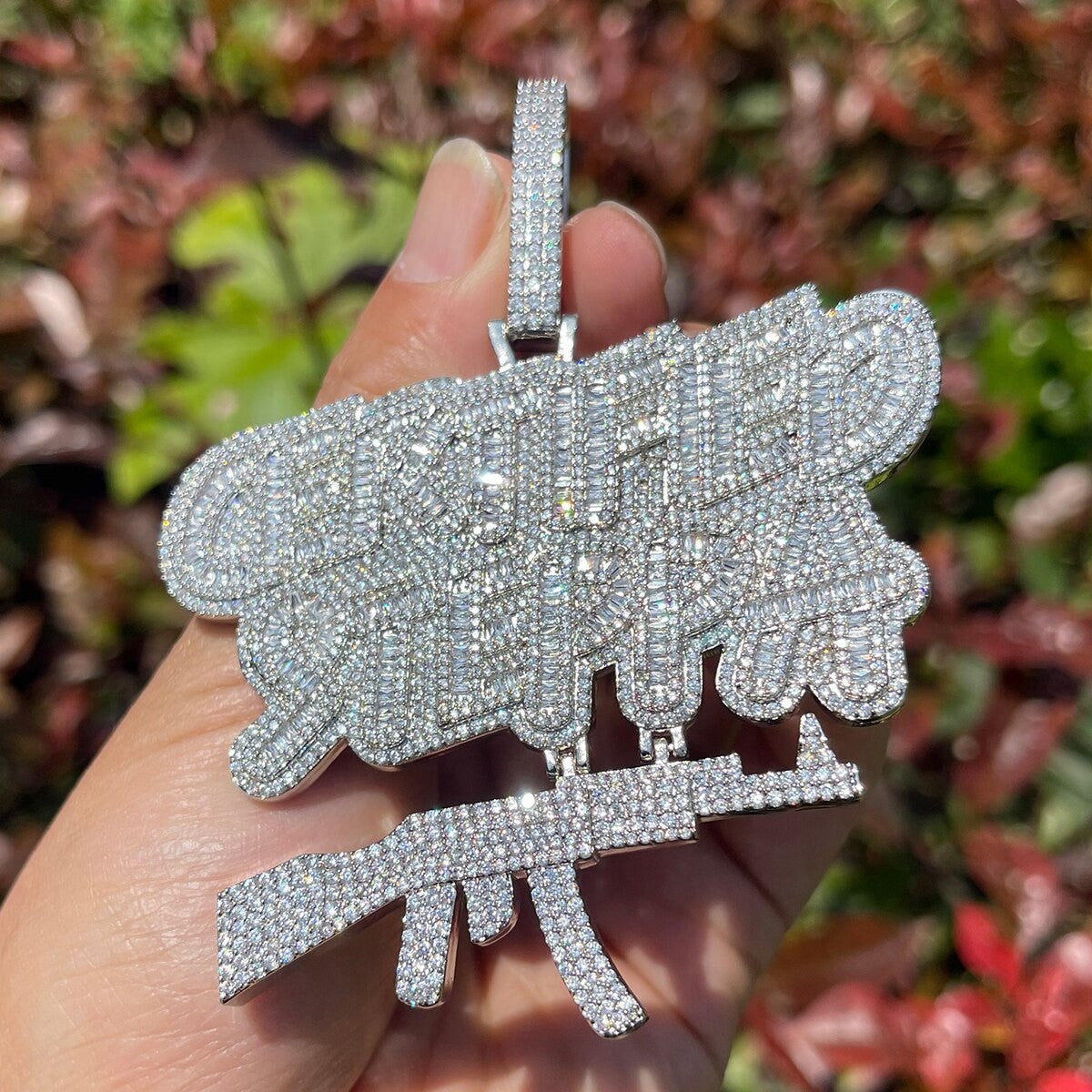 Certified Steppa | Iced Blinged Out Choppa Style Hip Hop VVS Diamond CZ Chain