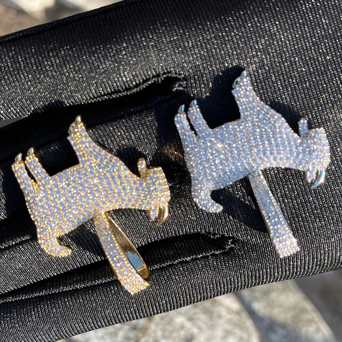 I Am The Goat | Mens Hip Hop VVS Diamond CZ Stone Hip Hop Pendant Chain