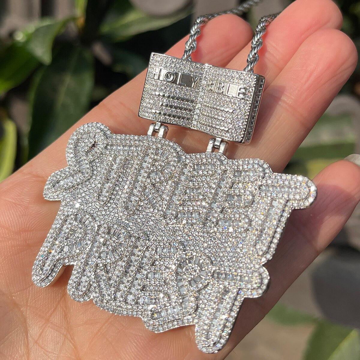 Street Priest | VVS Diamond CZ Iced Hip Hop Street Wear Blinged Out Pendant