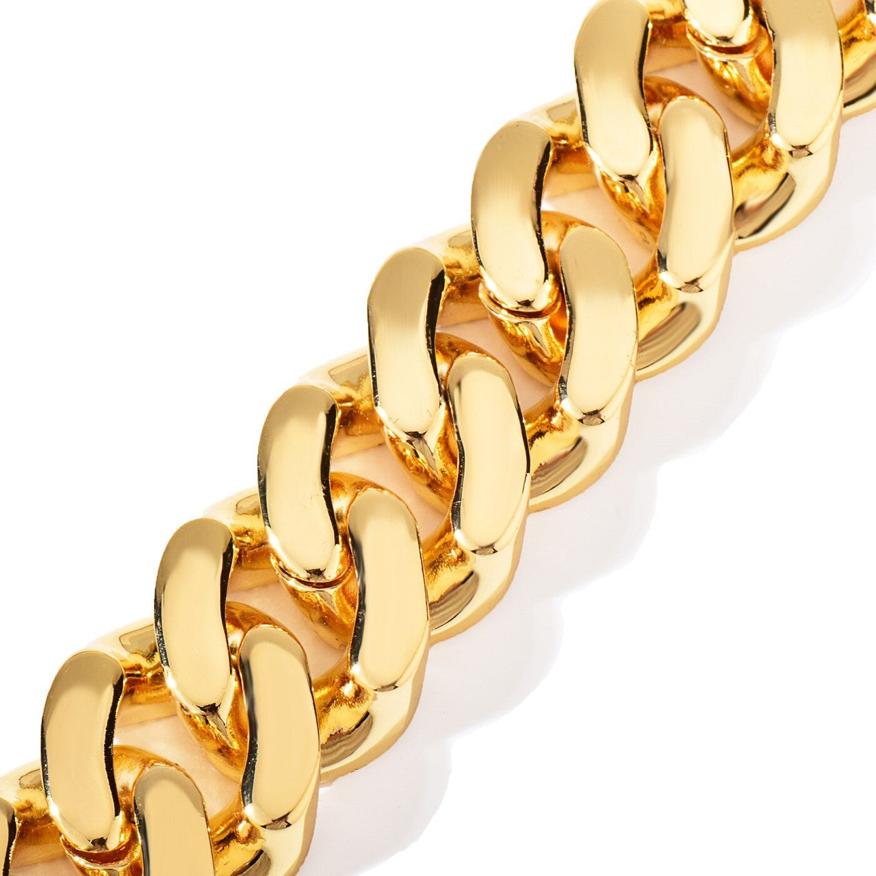 Mens Iced Blinged Out Rose Gold Two Tone 24k Gold Hip Hop Baguette Rock Star Bracelets