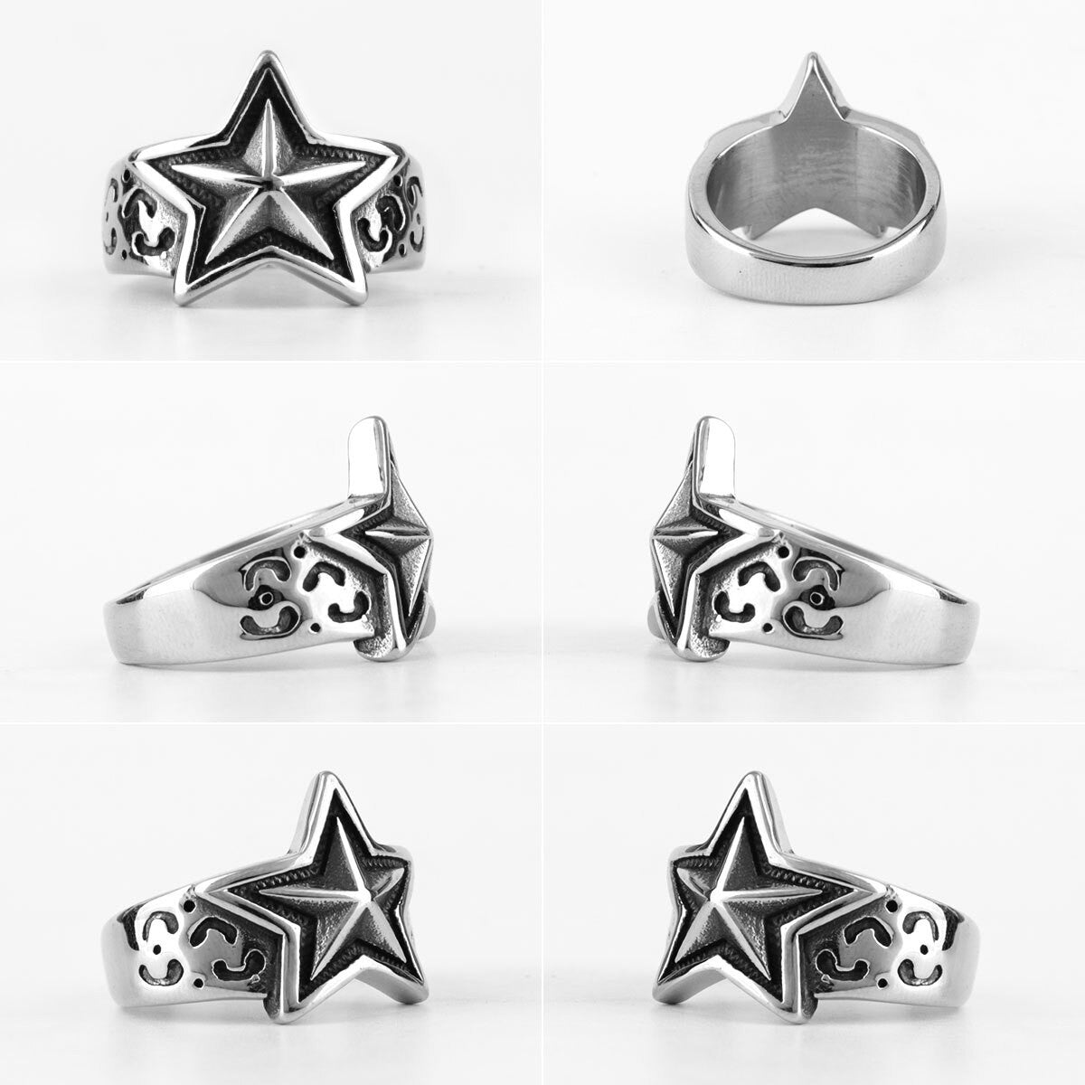 A Star Is Born | No Fade Stainless Steel Super Star Celebrity Superstar Rings