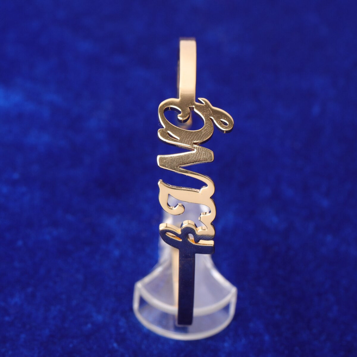 Elegant Engraved Expression | Personalize Script Stainless Steel Bangle Bracelets