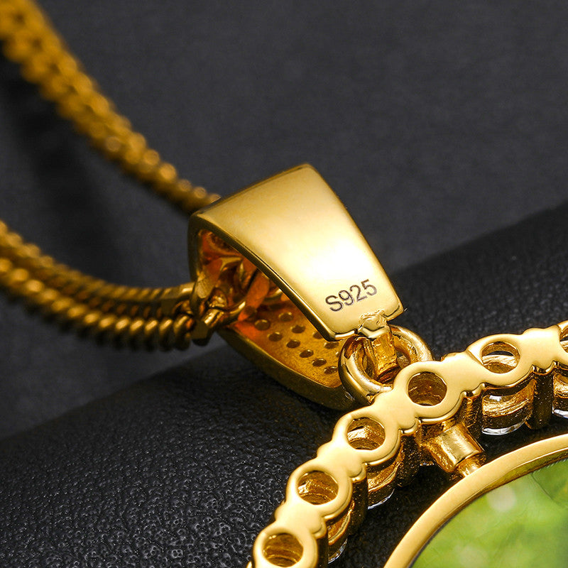 Genuine Diamond Custom Made .925 Sterling Silver Double Sided Hip Hop Photo Necklace