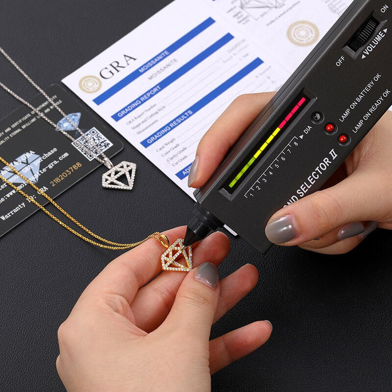 Genuine VVS Lab Diamond Silhouette Solid 925 Sterling Silver Hip Hop Chain