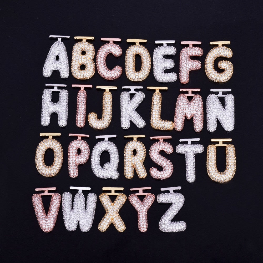 18k Gold , Rose Gold, .925 Silver Name Plate Chain