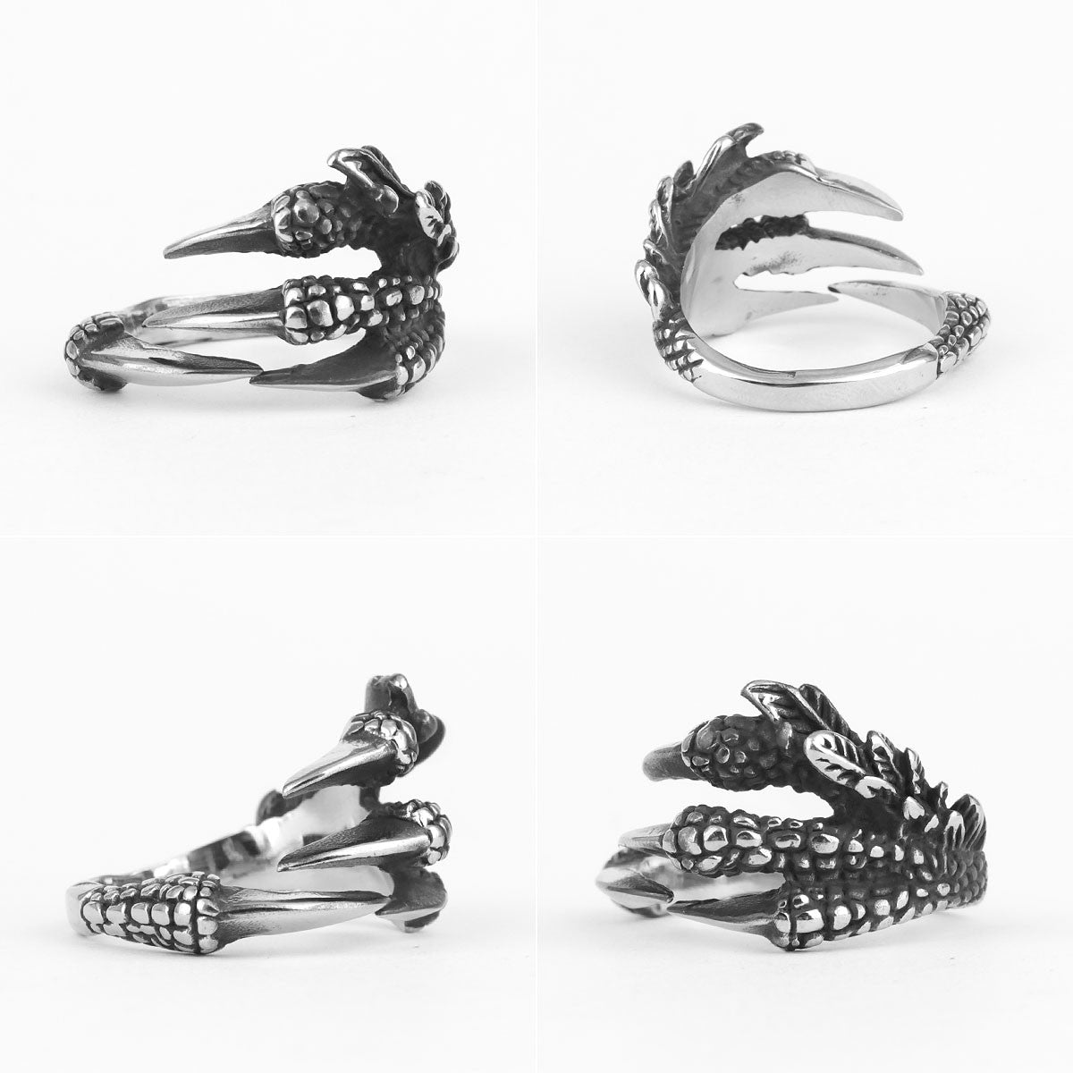Evil Dragon Claw | 316L No Fade Stainless Steel Men's Street Wear Ring