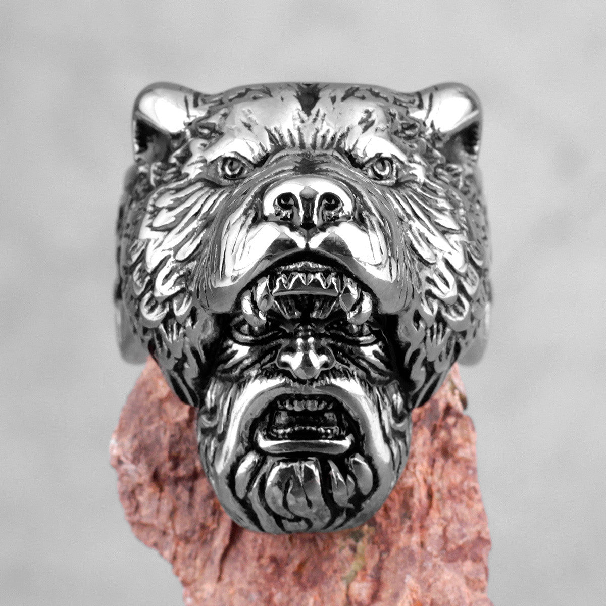 Viking Warrior | 316L Stainless Steel Strength Under Pressure Street Wear Rings