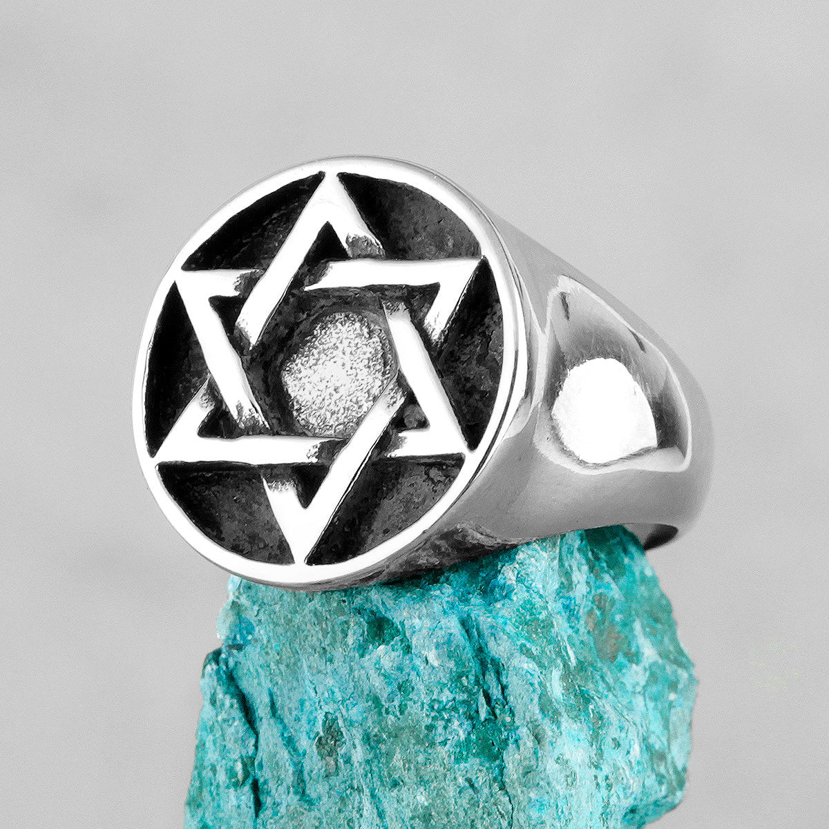 Star Of David | 316L Stainless Steel Judaism Hexagram Spirit Filled Rings