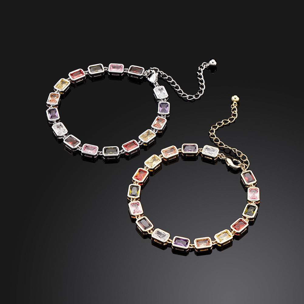 Stained Ice | VVS Diamond CZ Iced Blinged Out Square Cut Hip Hop Bracelet