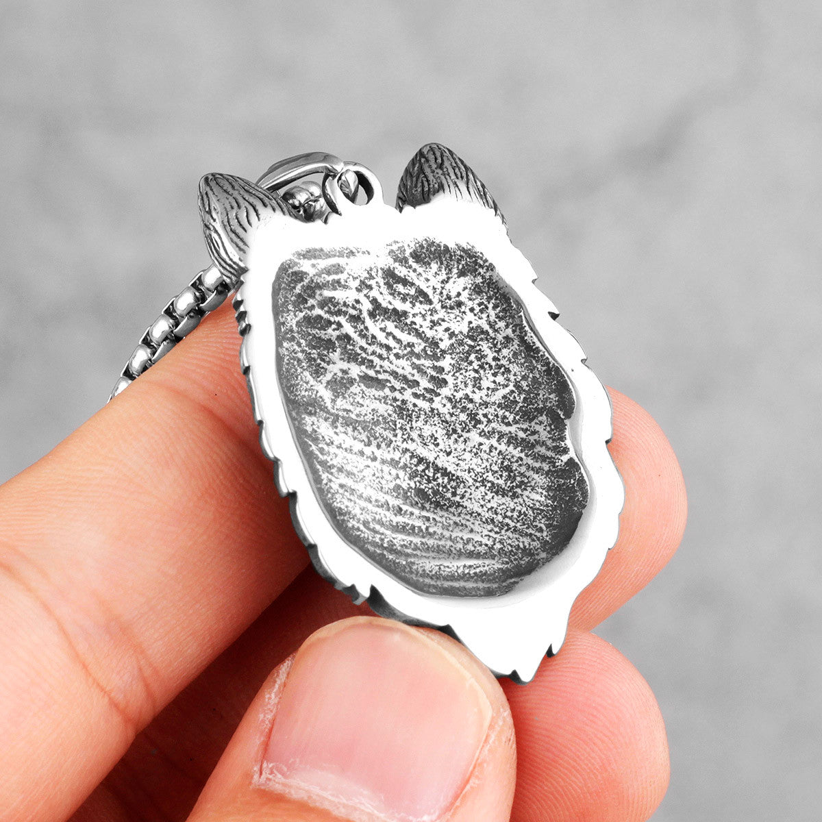 Psychic Wolf | Eye Of The Animal 316L Stainless Steel Wolf Street Wear Unique Pendant