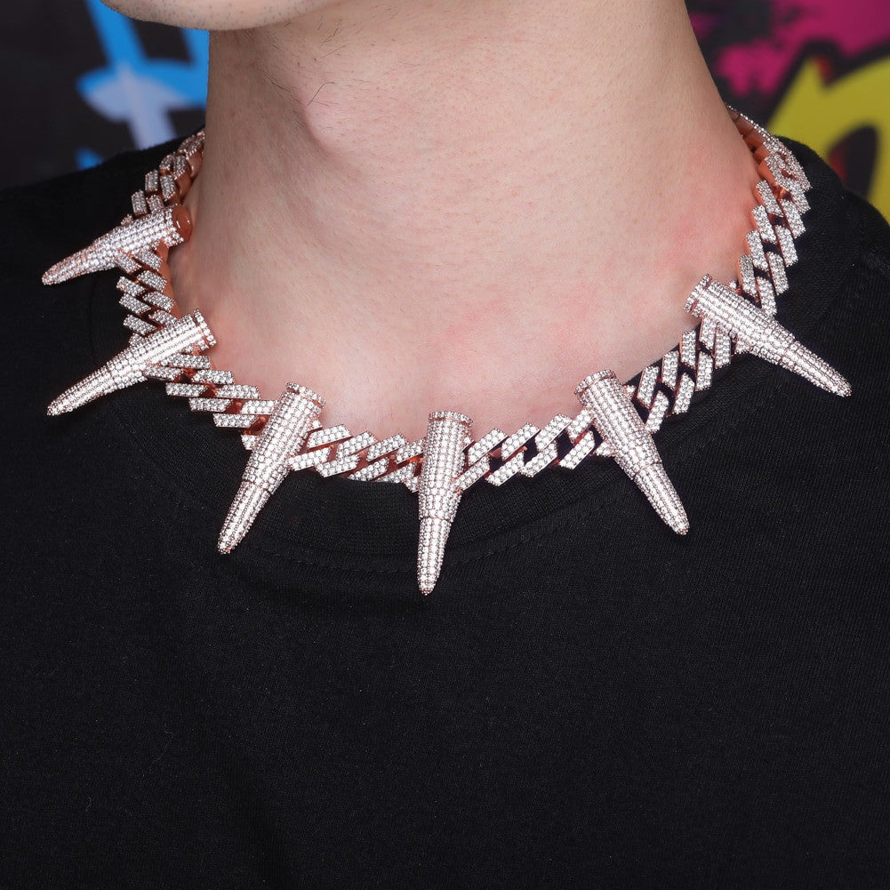 Chopper City Custom Bullet Chain Hip Hop Pendant Chain Necklace