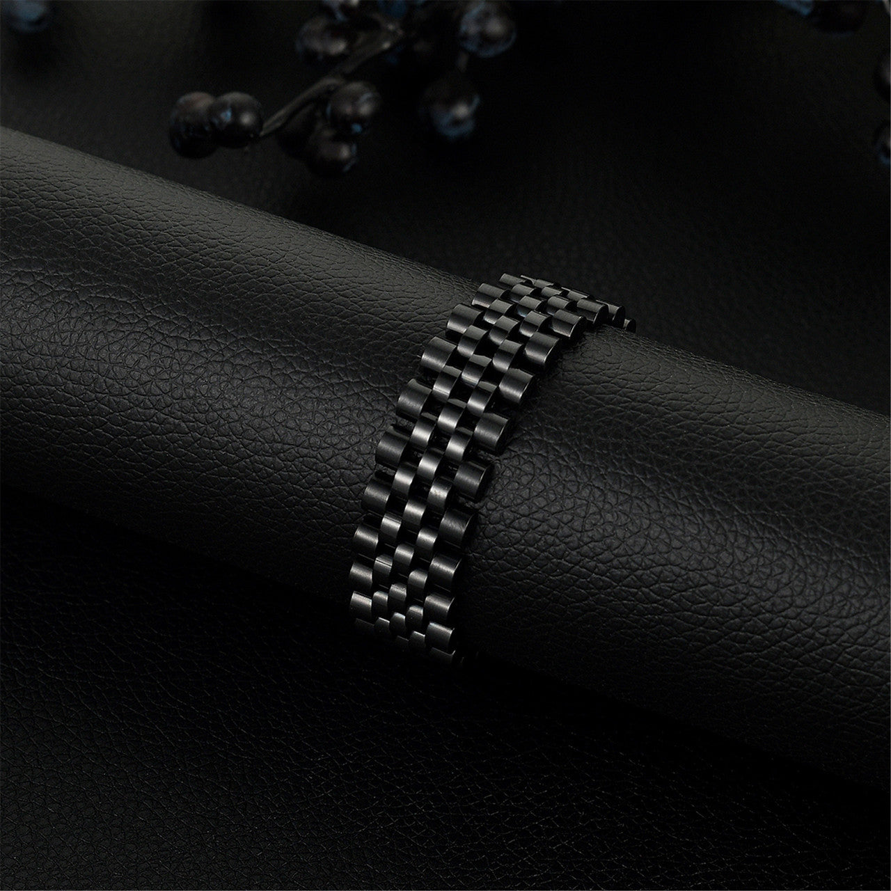 Mens No Fade Stainless Steel Gold Silver Rose Watch Band Classic Bracelets