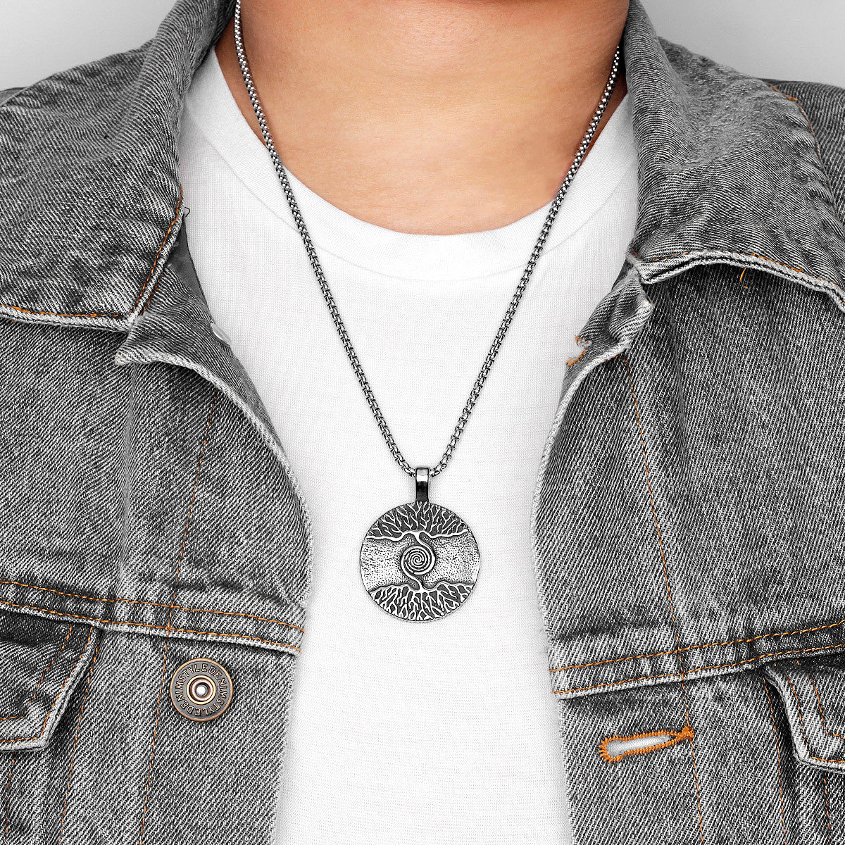 As Above So Below | Life Expression 316L Stainless Steel Spiritual Awakening Pendant